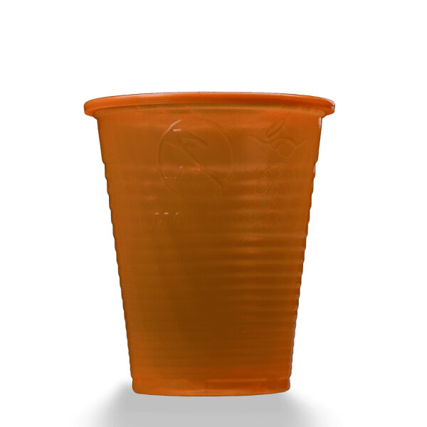 Universalbecher | 180 ml | orange | 100 Stück