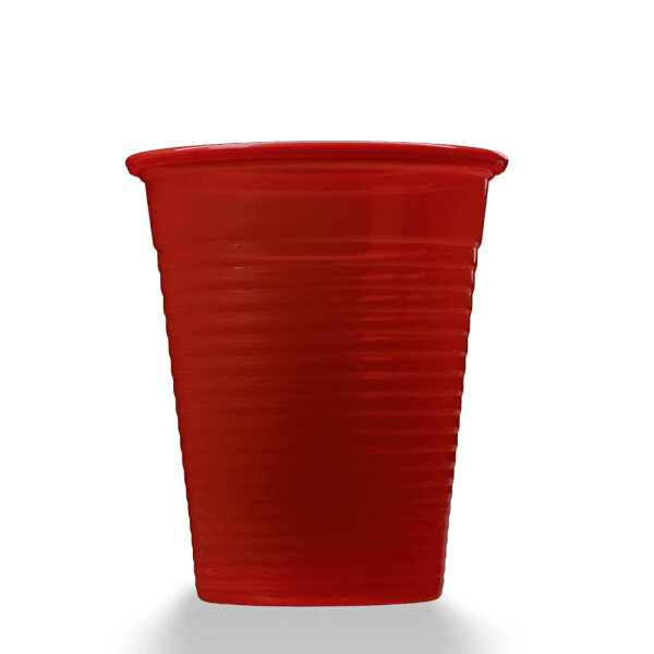 Universalbecher | 180 ml | rot | 100 Stück