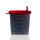 Urinprobenbecher mit rotem Schnappdeckel | 125 ml  (L09182) | 500 Stück