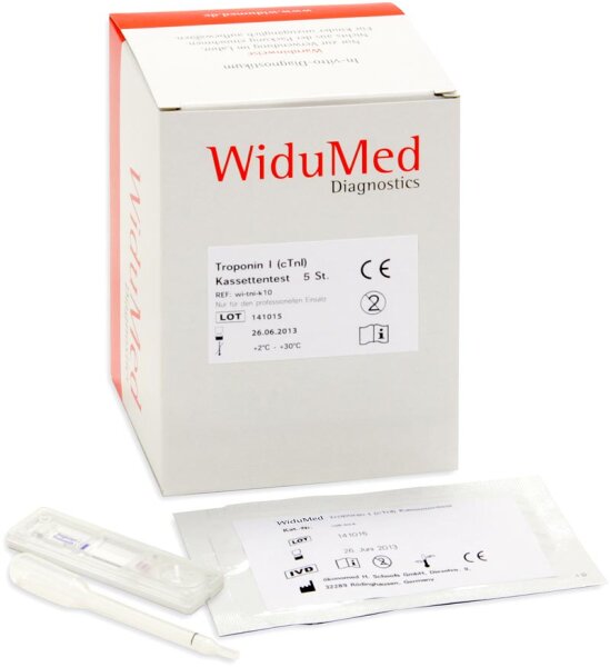 CRP-Test Schnelltest | WiduMed Kassettentest | 10 Stück