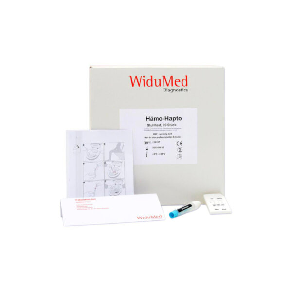 WiduMed FOB Economy Kassetten-Stuhltest | o. Umschläge | 1x20 Stück