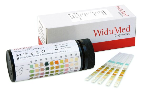 HCG Teststreifen zum Nachweis aus Urin | WiduMed | 25 Stück in der Dose