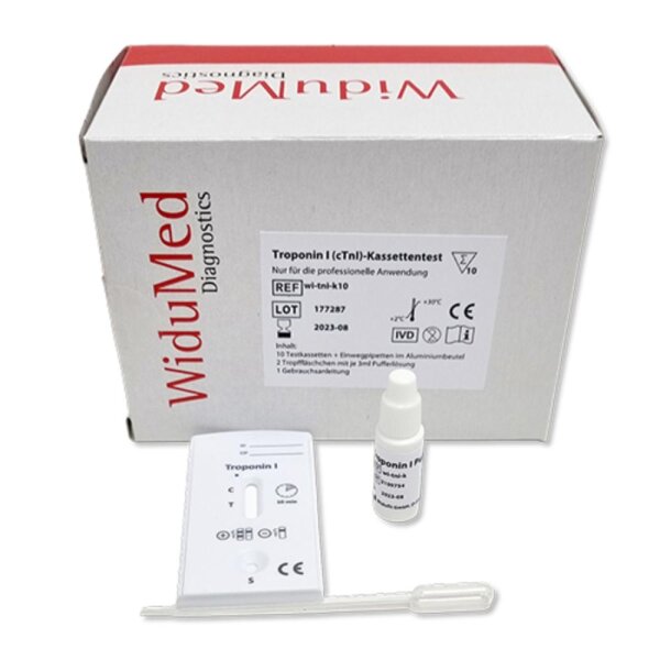 Troponin I Kassettentest | 5 Stück