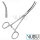 Rochester-Pean Klemme 14cm gerade | VE 1 Stck.