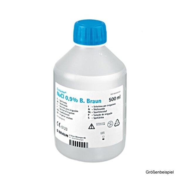 isoton. Kochsalzlösung 0,9% Braun Ecotainer | 6 x 1000 ml