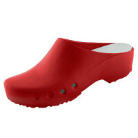 antist. ChiroClogs Classic ohne Fersenriemen rot, Gr. 43