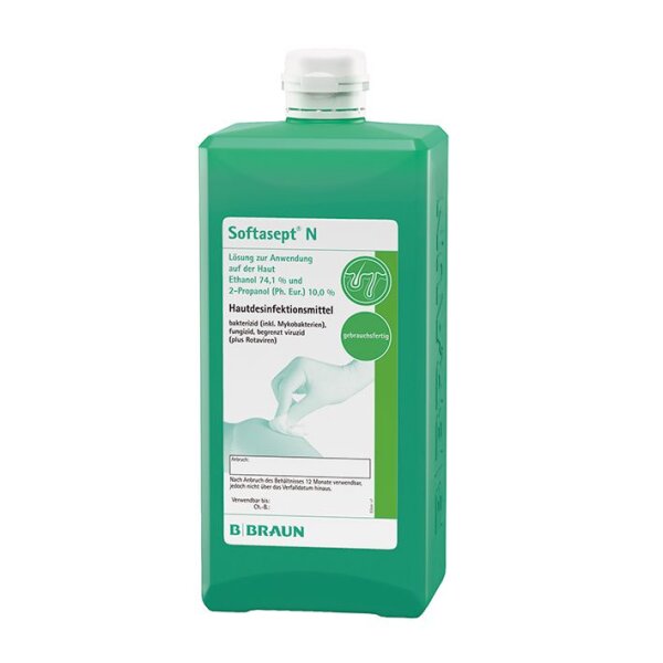 Softasept N farblos | Hautdesinfektion | 1 Liter
