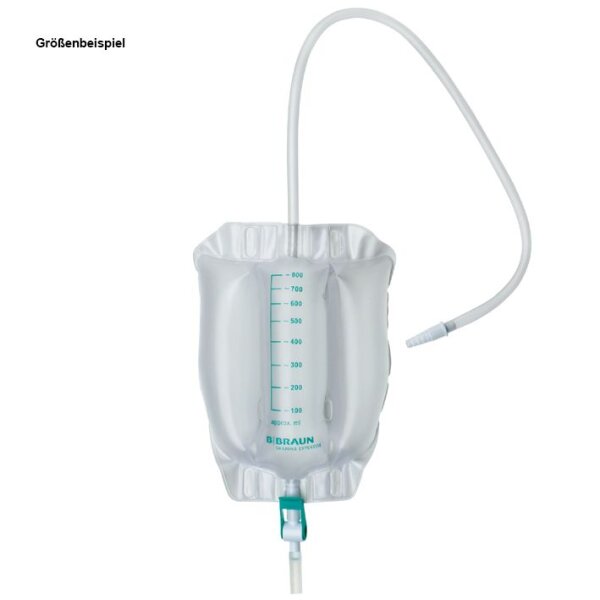 Urimed Tribag Plus Beinbeutel 500 ml, steril, 20 cm Schlauch (10 Stck.)