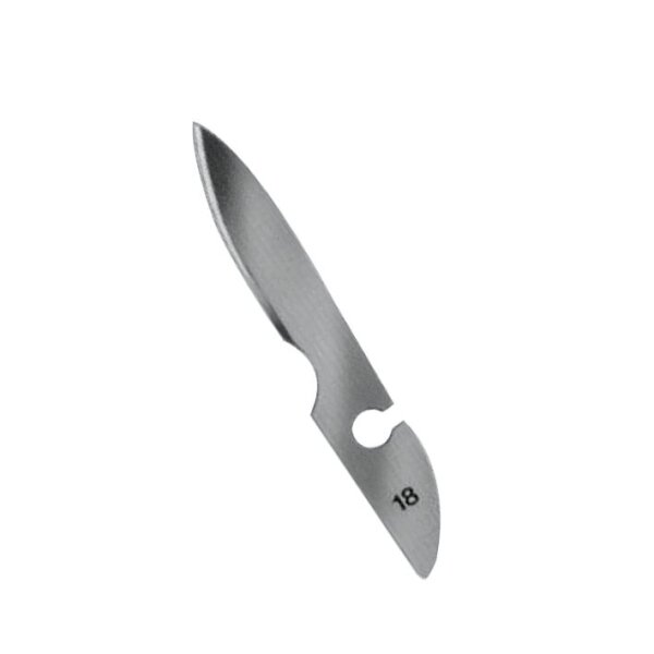 BAYHA Einmal-Skalpellklingen Fig. 18, steril VE =  1 Gros (12 Dtzd.)