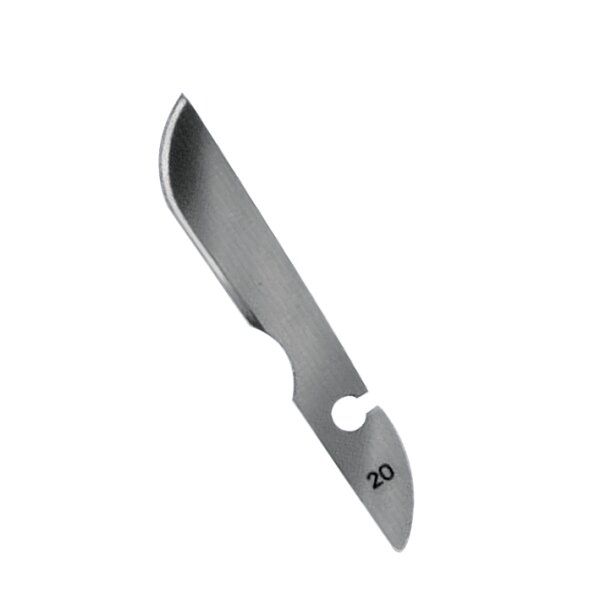 BAYHA Einmal-Skalpellklingen Fig. 20, unsteril VE =  1 Gros (12 Dtzd.)