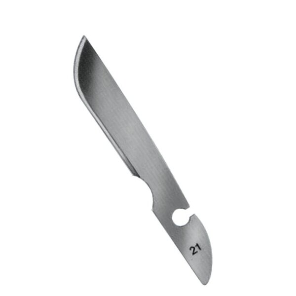 BAYHA Einmal-Skalpellklingen Fig. 21, steril VE =  1 Gros (12 Dtzd.)