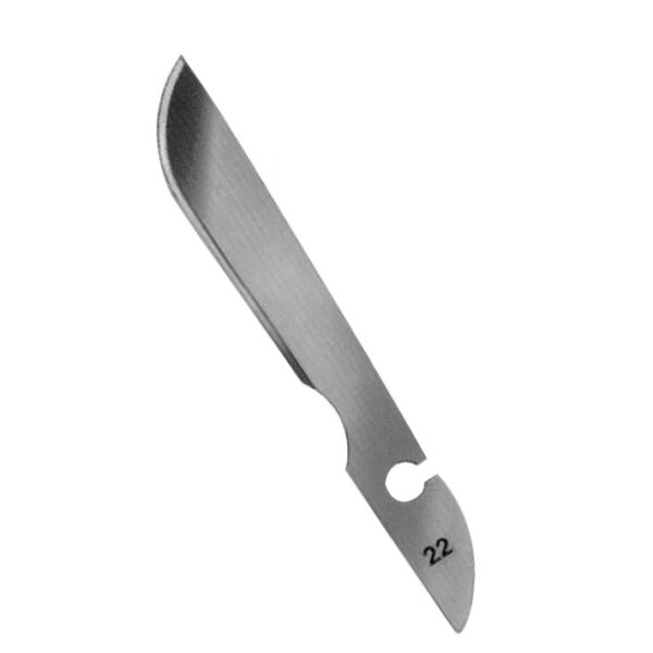 BAYHA Einmal-Skalpellklingen Fig. 22, steril VE =  1 Gros (12 Dtzd.)