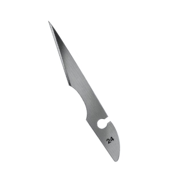 BAYHA Einmal-Skalpellklingen Fig. 24, unsteril VE =  1 Gros (12 Dtzd.)
