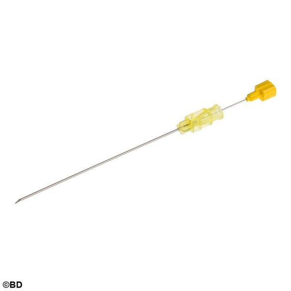 BD Spinalkanülen 20 G x 3, 0,9 x 75 mm, gelb (25 Stck.)