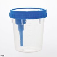 BD Vacutainer Urinbecher aus PP mit Transfereinheit 120...