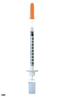 BD Micro-Fine+ Insulinspritzen 0,5 ml, U-100 (100 Stck.)...