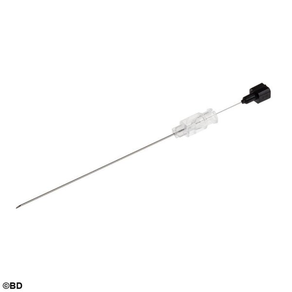 BD Spinalkanülen 22 G x 3, 0,7 x 75 mm, schwarz (25 Stck.)
