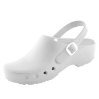 antist. ChiroClogs Classic mit Fersenriemen weiß,...