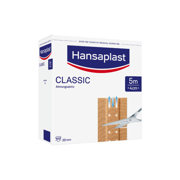 BDF Hansaplast classic | 4cm x 5m | 1 Stück