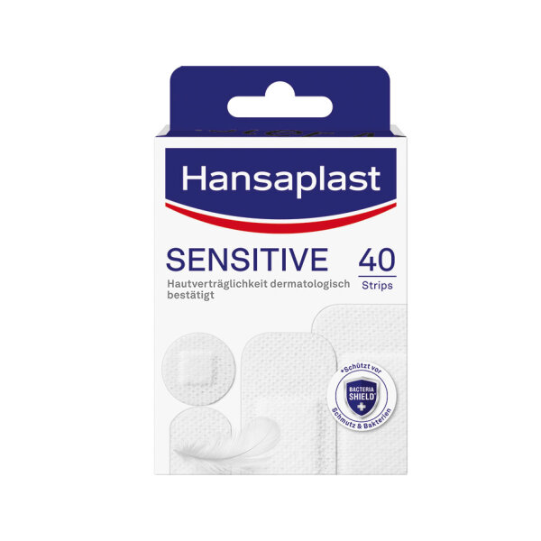 BDF Hansaplast sensitiv Strips | 10 x 40 Stück