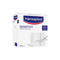 BDF Hansaplast sensitiv 5m x 6 cm | weiß (48698) |...