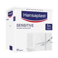 Hansaplast Sensitive Wundschnellverband weiß, 5 m x...