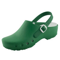 antist. ChiroClogs Classic mit Fersenriemen grün,...