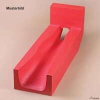 Beinlagerungsschiene ohne Bezug mit Fersenausschnitt,...