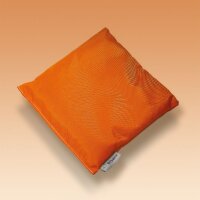 Kirschkernkissen mit Nylonbezug orange 20 x 20 cm...