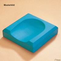 Kopflagerungskissen flach blau, 22 x 22 x 5 cm...