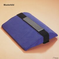 Lendenkissen mit Fixierung schwarz, Micronarabezug, 35 x...