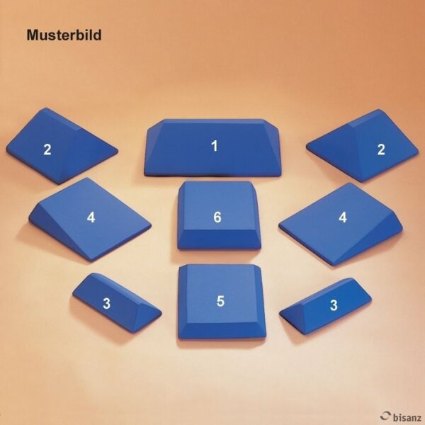 Röntgenfixierkeil Nr. 2, agave, mittlerer Dachkeil, 18 x 24 x 12 cm *Sonderanfertigung, keine Rückgabe!*