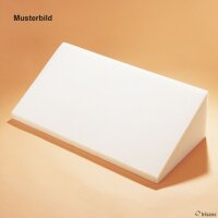 Rückenstützkeil weiß, 2 cm Weichschicht...