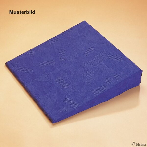 Sitzkeil Micronarabezug schwarz 40 x 40 x 8 cm sehr fest