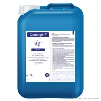 Cutasept F farblos | Hautdesinfektion | 5 Liter