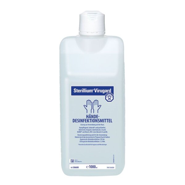 Sterillium Virugard | Händedesinfektion | viruzid | 1 Liter Euroflasche