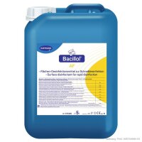 Bacillol AF | Flächen-Schnelldesinfektion | 5 Liter...