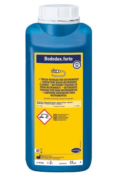 Bodedex forte | Instrumentenreinigung | 2 Liter Flasche