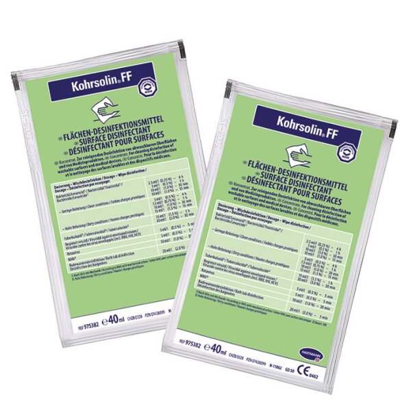 Kohrsolin FF Flächendesinfektion | Beutel | 125 x 40ml