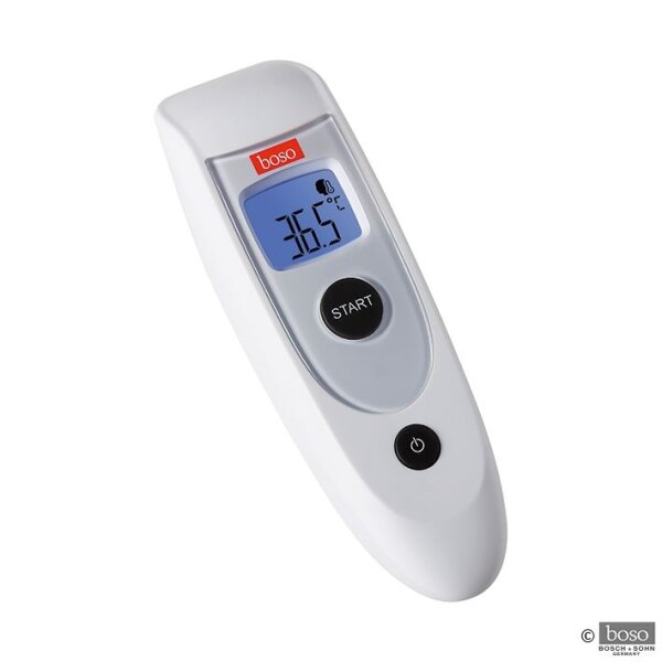 Bosotherm Diagnostic Infrarot-Stirnthermometer | kontaktlos | 1 Stück