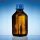Gewindeflasche, Braunglas, 2500 ml, mit Schraubkappe, PP, GL 45 mit Ethylen-Acrylat-Beschichtung