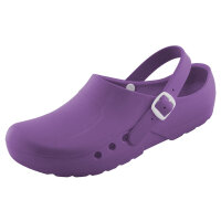 antist. ChiroClogs Economy mit Fersenriemen aubergine,...