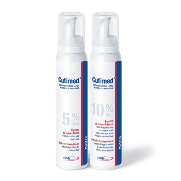 Cutimed Acute Cremeschaum Intensive mit 10 % Urea, 125 ml