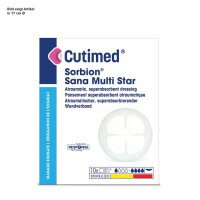 Cutimed Sorbion Sana Multi Star 17 cm Ø steril (10...