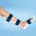 Dynacast Prelude Strap Schienensystem, Kits blau, untere Extremitäten (10Stck.)