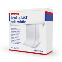BDF Leukoplast soft white | Injektionspflaster | 5m x 4cm...