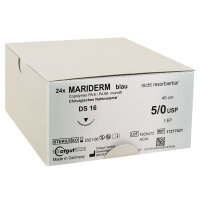 MARIDERM DS 16 5/0=1, blau, monofil, Nahtmaterial...