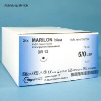 MARILON DS 19 4/0=1,5, blau, monofil, Nahtmaterial...