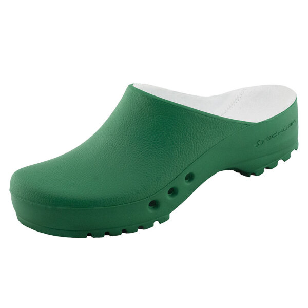 antist. ChiroClogs Professional ohne Fersenriemen grün, Gr. 36