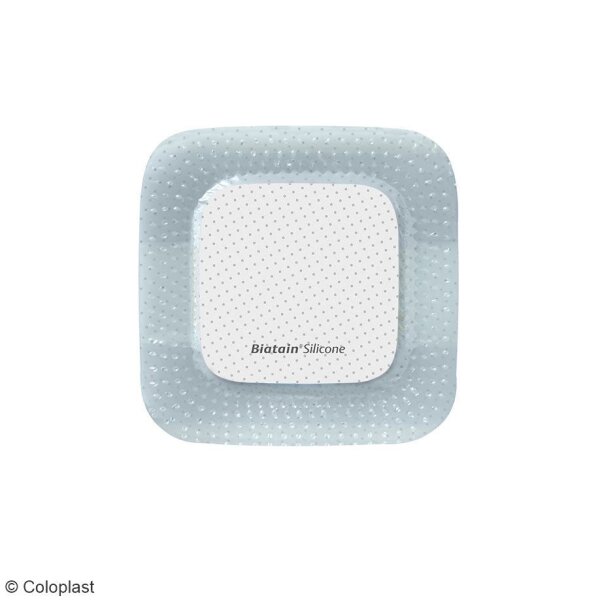 Biatain Silicone Schaumverband steril 7,5 x 7,5 cm (10 Stck.)